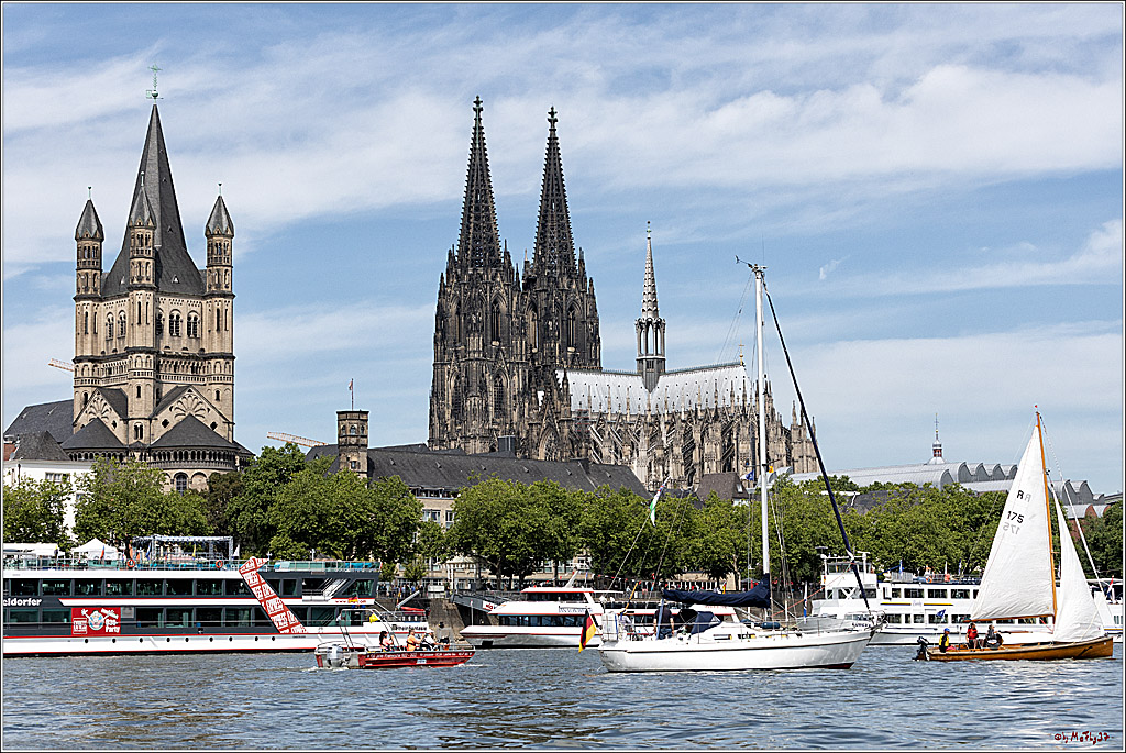 100 Jahre Rheinwoche 2022 - 1. Wettfahrt Porz - Hitdorf, 03.06.2022,